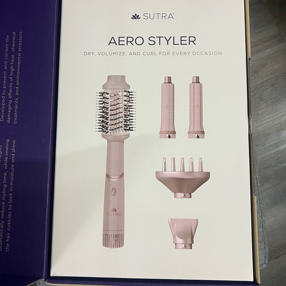 Sutra Aero Styler Pink Hair Tool. - Never opened